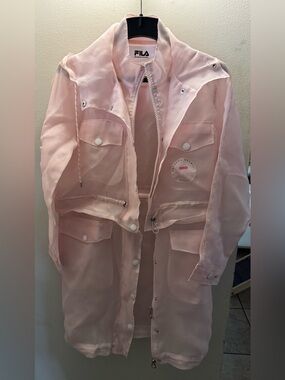 Fila X Brandon Maxwell convertible coat